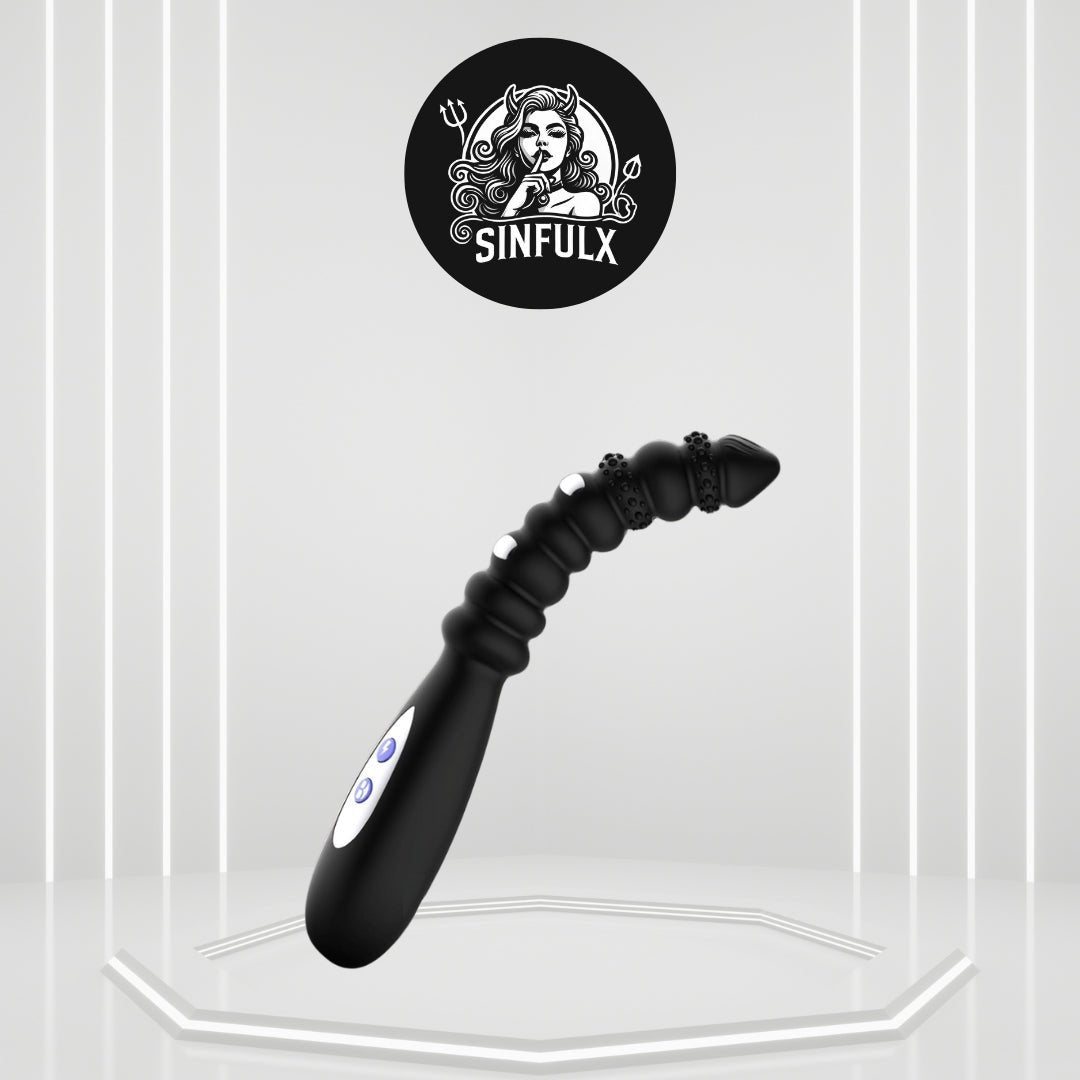 ShockDelivery Anal Beads Wand Vibrator