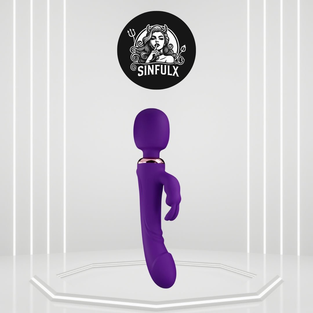 PhantomRipple Clitoral Rabbit Dildo Anal Vibrator