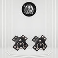 Black Leather BDSM Nipple Pasties