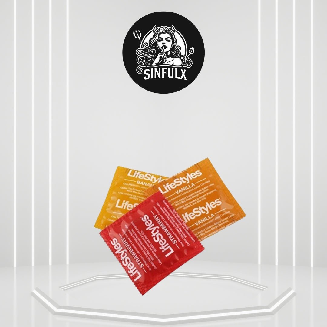 Assorted Flavors Latex Condoms - 24 Pack
