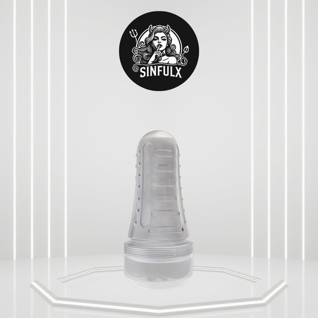 MaxEndurance Transparent Fleshlight Masturbator