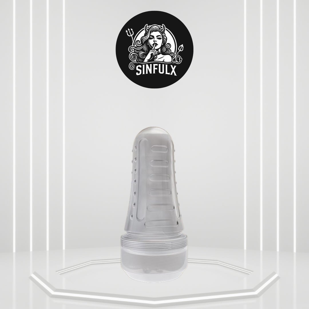 MaxEndurance Transparent Fleshlight Masturbator