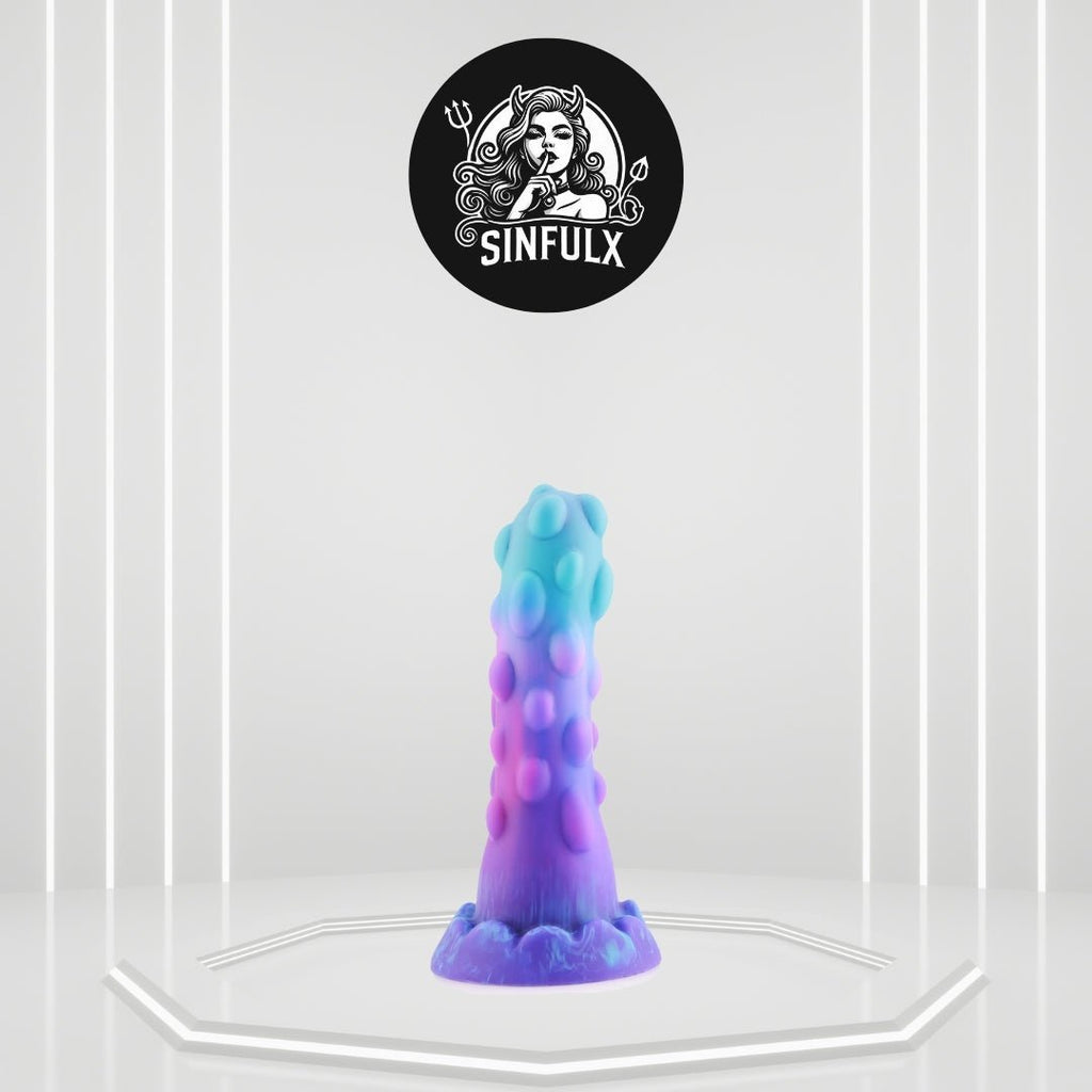 EuphorVibe Small Monster Fantasy Dildo | Beginner-Friendly, Realistic, Strong Suction Cup
