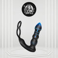 PrimeSurge 3-in-1 App-Controlled Anal Vibrator with Double Cock Rings