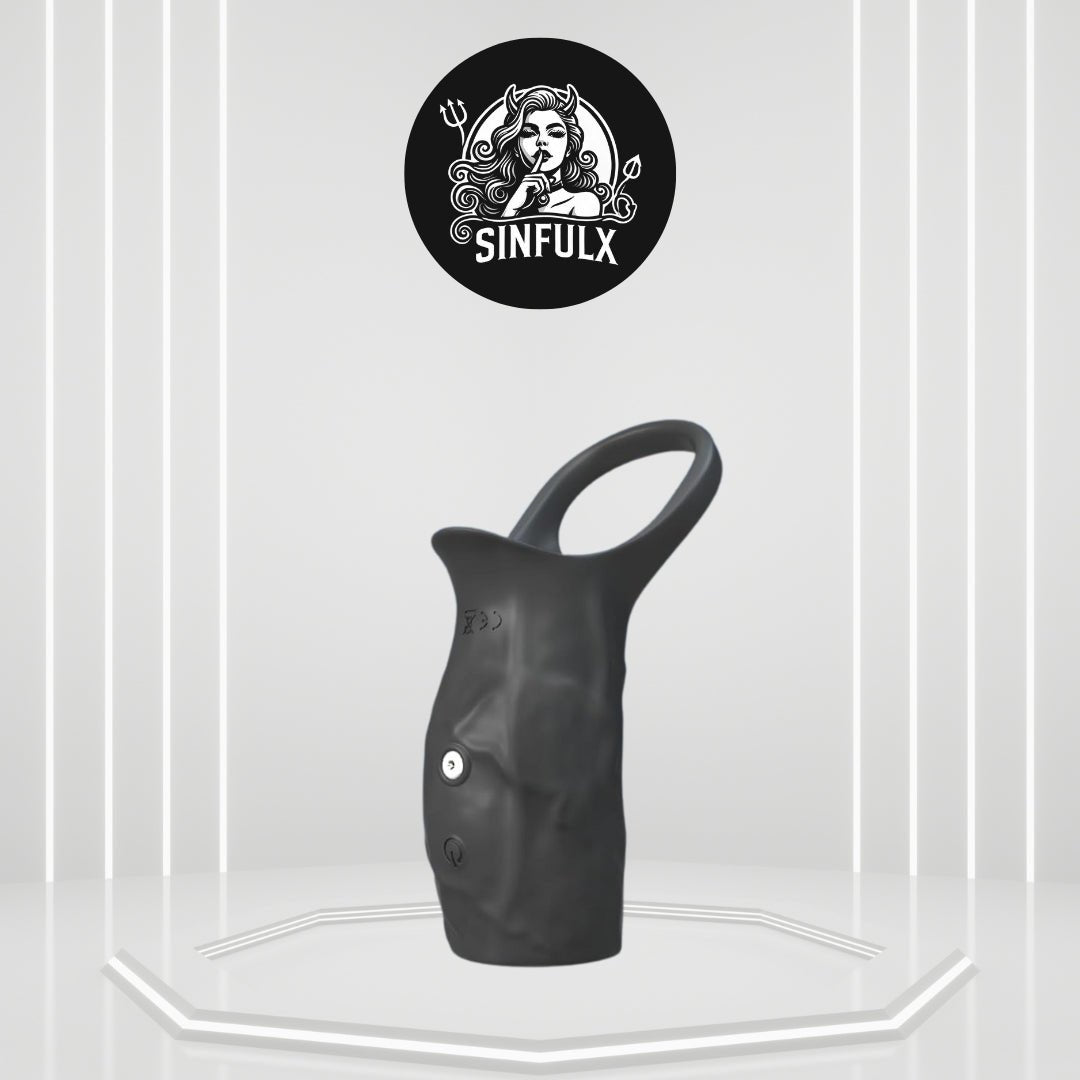 SirenStim 360° Penis Sleeve Extender with Vibration & Ball Ring