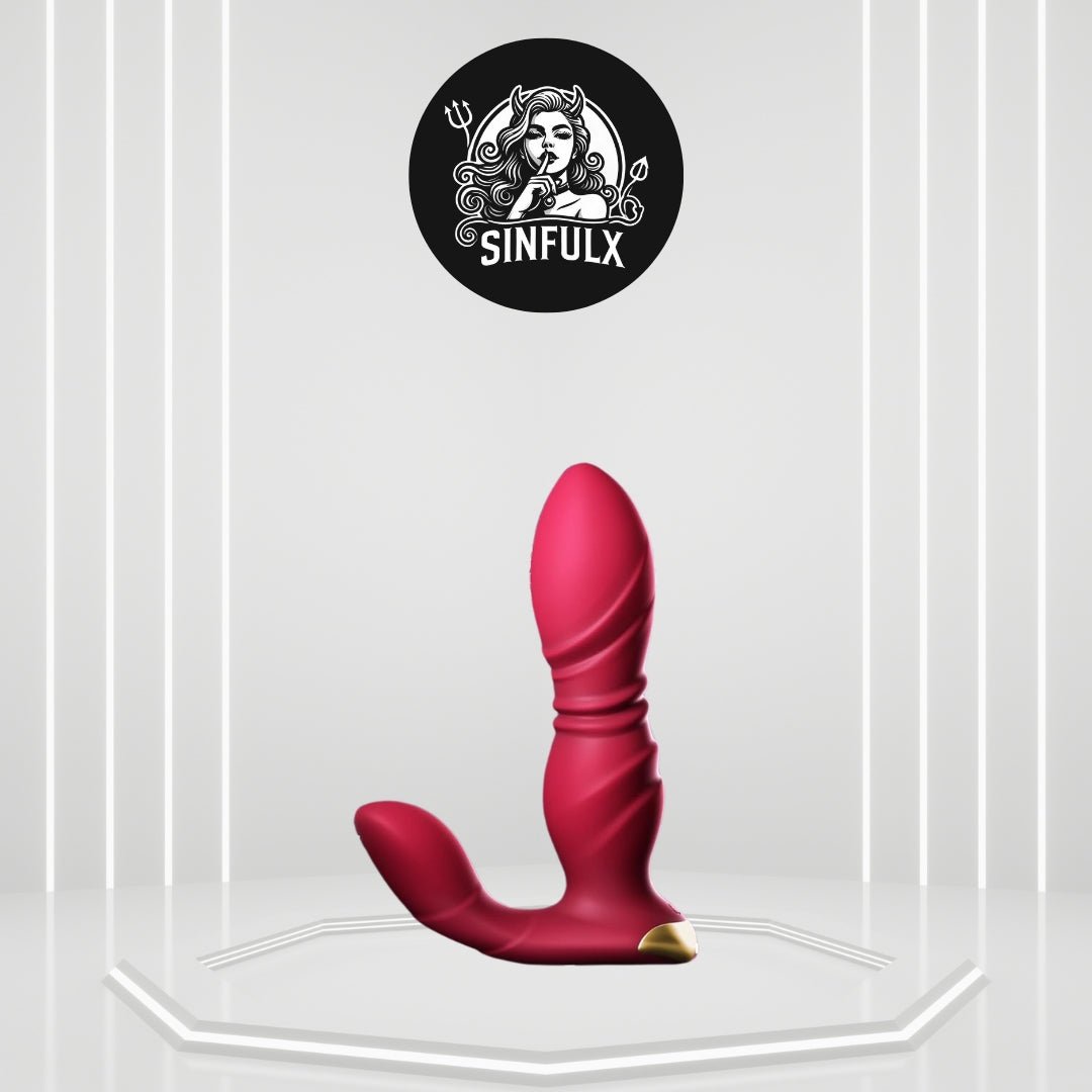 CelestePulse Wearable Thrusting Panty Vibrator with Remote & App Control