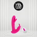 RogueFlick 3-in-1 Wearable Panty Vibrator with 9 Flapping & Vibration Modes