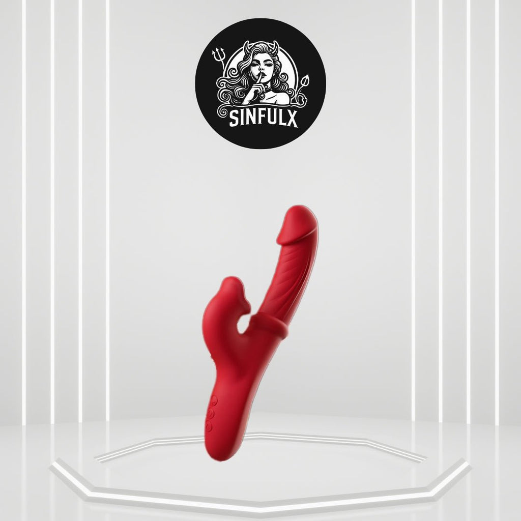 EclipsePulse Thrusting Dildo Vibrator Clit Stimulator