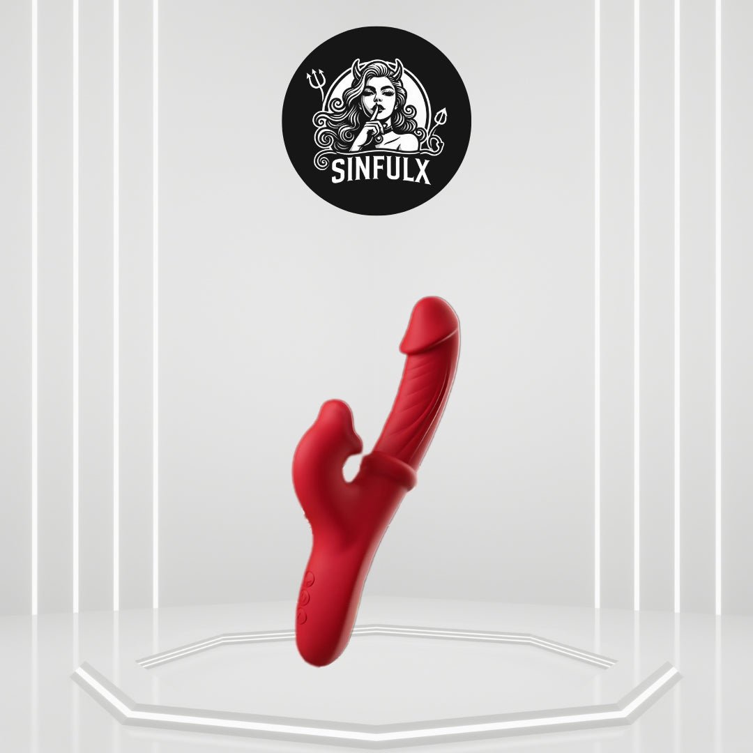 EclipsePulse Thrusting Dildo Vibrator Clit Stimulator
