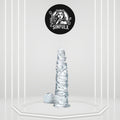 MoonRipple 11.8" Advanced Clear Dildo