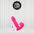TenderPulse Rose Sucking Thrusting Dildo Vibrator