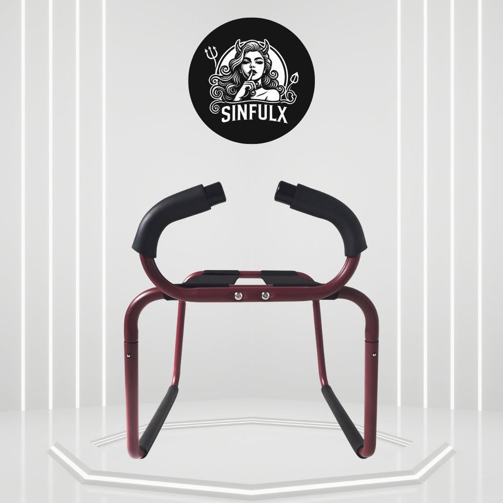PassionFrame Red Sex Position Chair