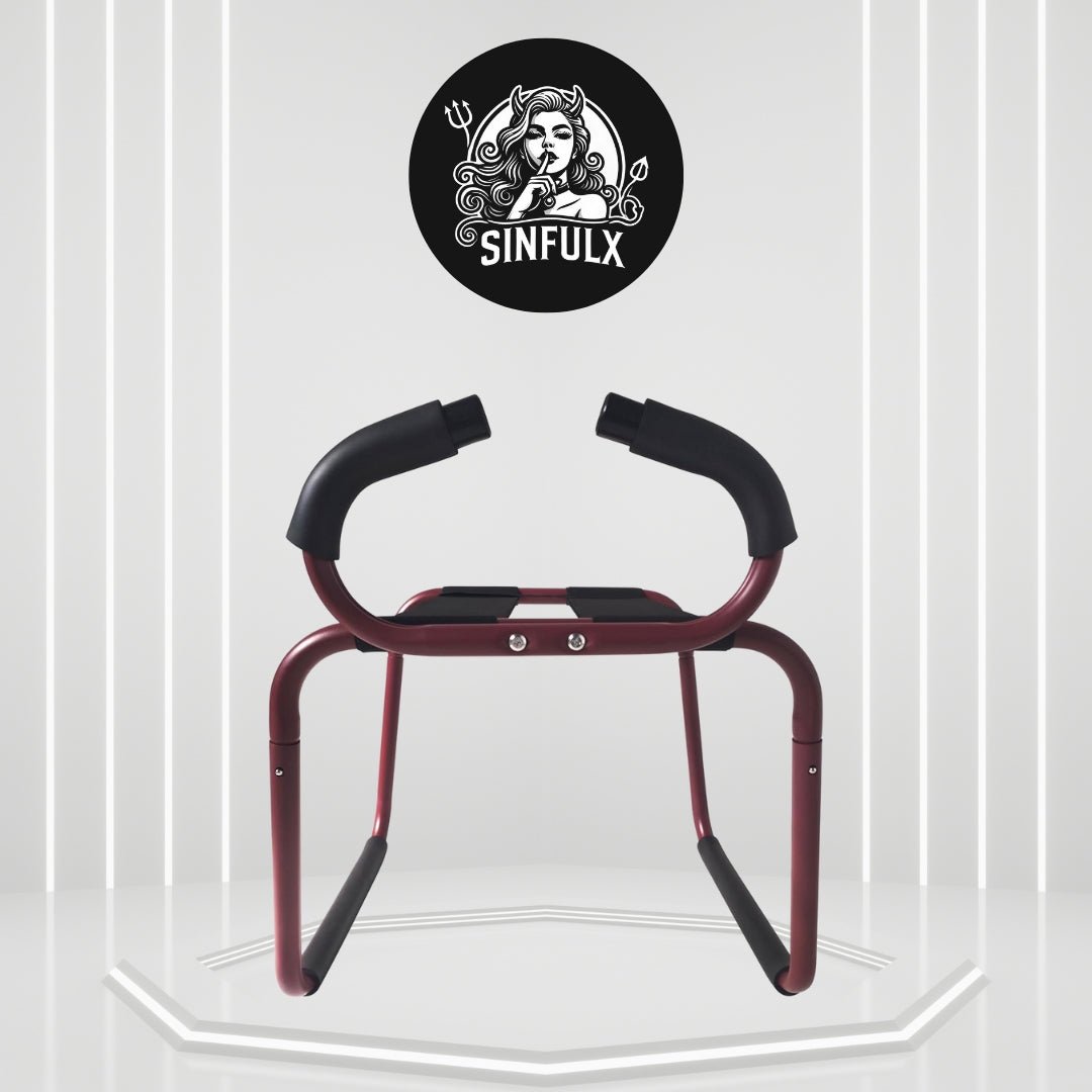 PassionFrame Red Sex Position Chair