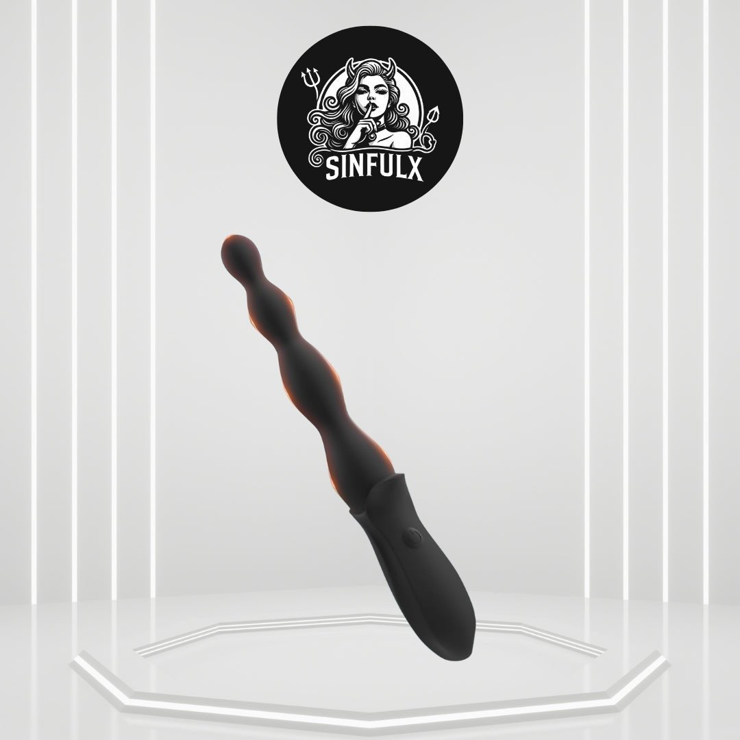 VibeBeads Pro Vibrating Anal Beads Wand