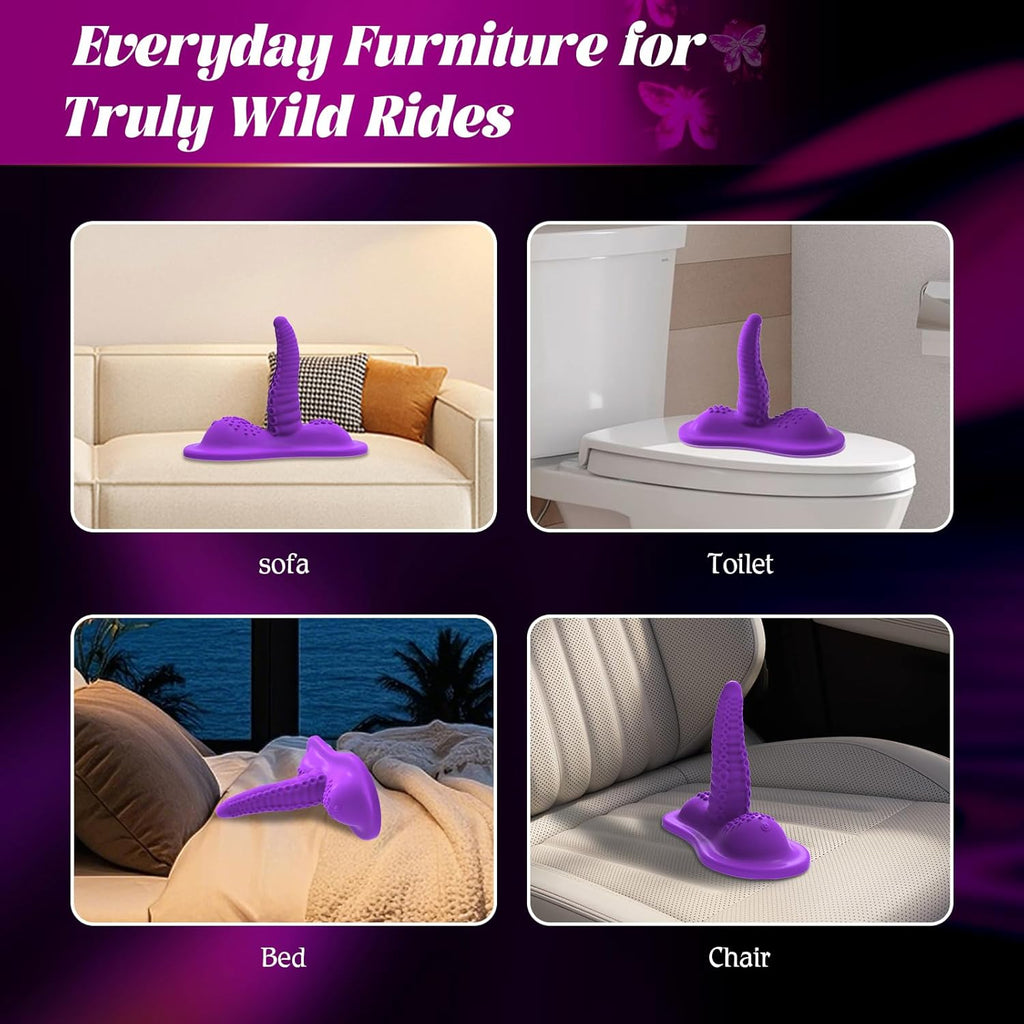 TentacleThrone Ride-On Tentacle Swing Dildo with Remote