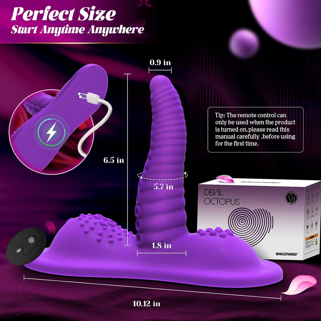 TentacleThrone Ride-On Tentacle Swing Dildo with Remote