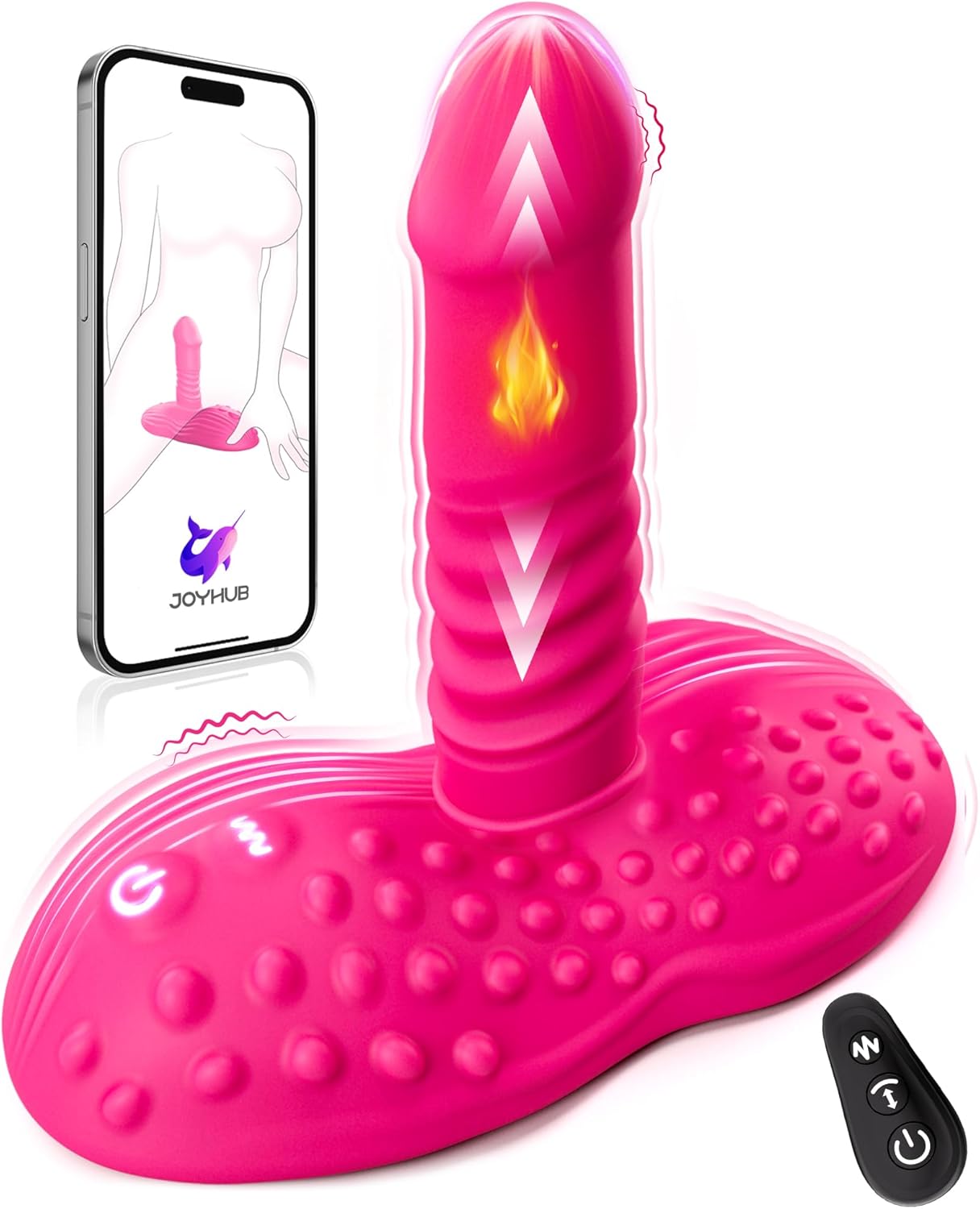 ThroneRide Heated Ride-On Thrusting Dildo with Remote