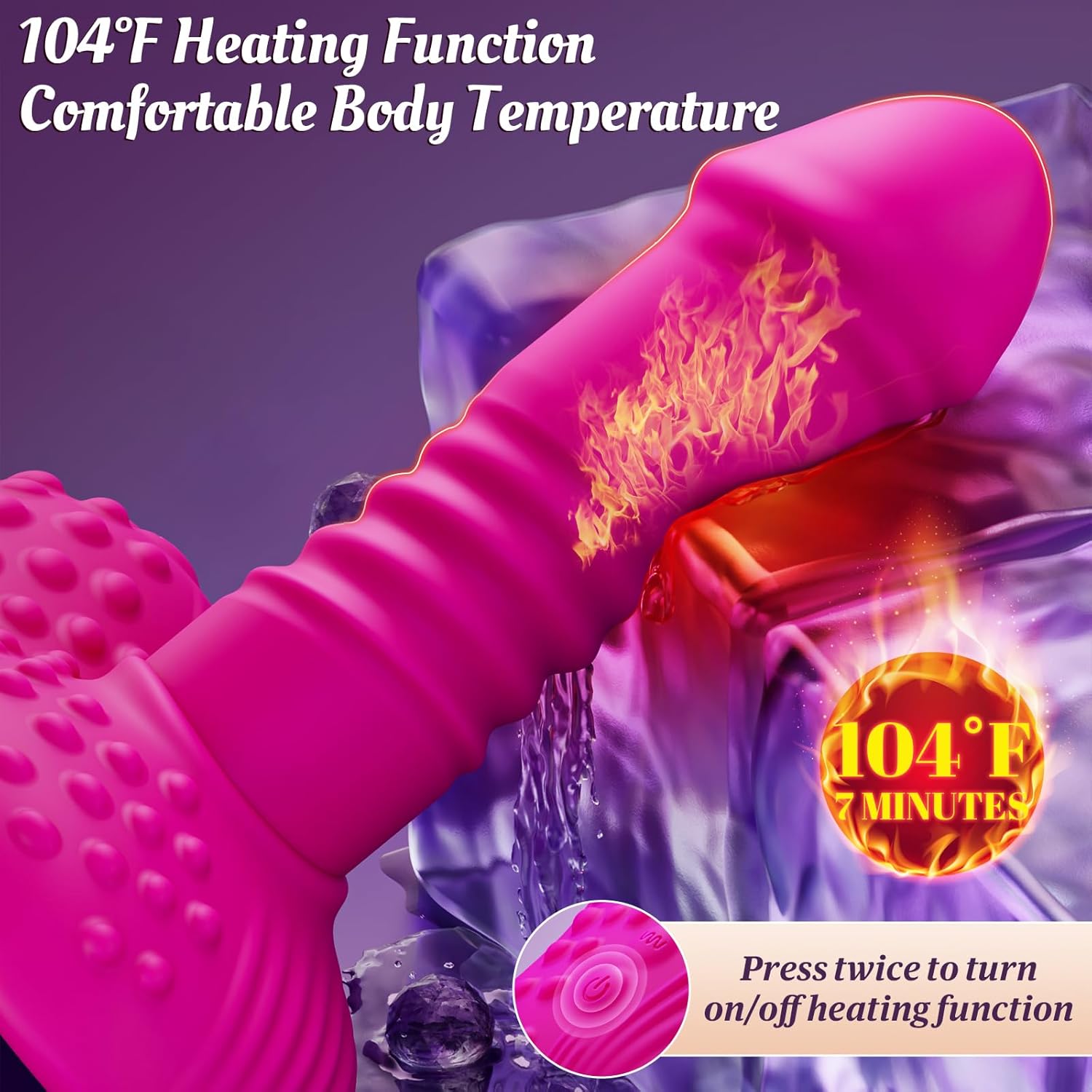 ThroneRide Heated Ride-On Thrusting Dildo with Remote