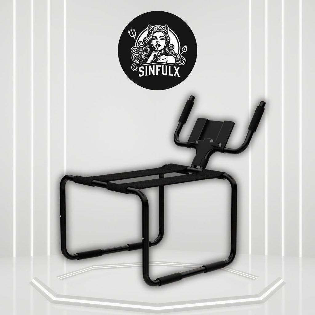 BounceControl Sex Position Chair with Phone Holder