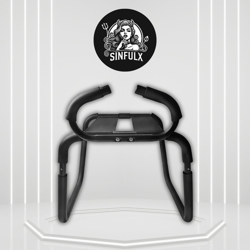 AxisControl Sex Chair with Armrests & Elastic Straps