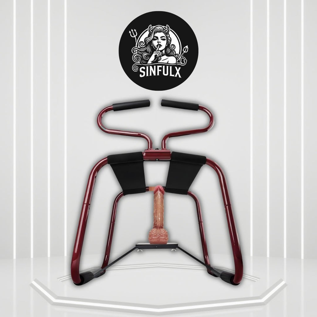 AeroBounce Adjustable Sex Chair with Dildo Mount