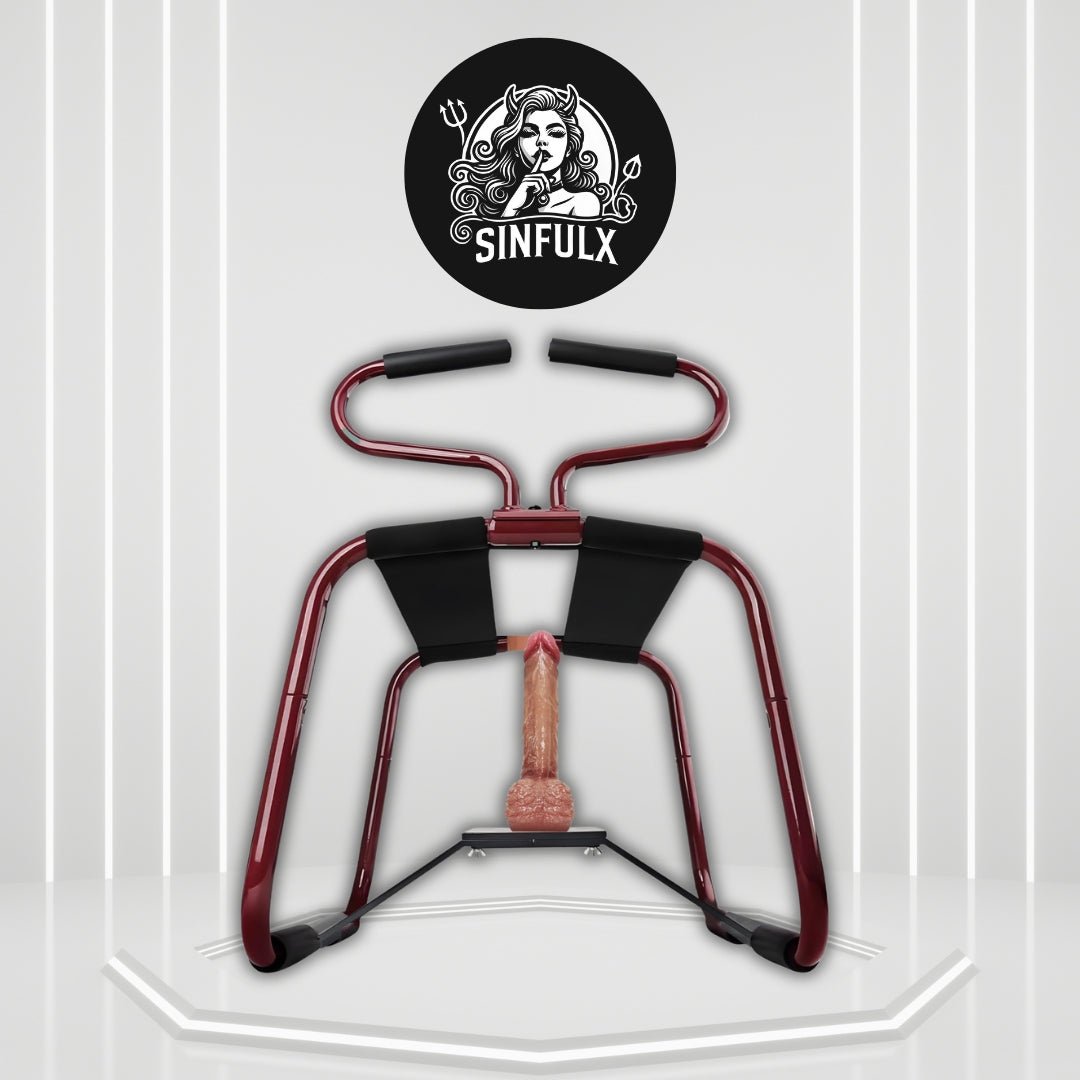 AeroBounce Adjustable Sex Chair with Dildo Mount
