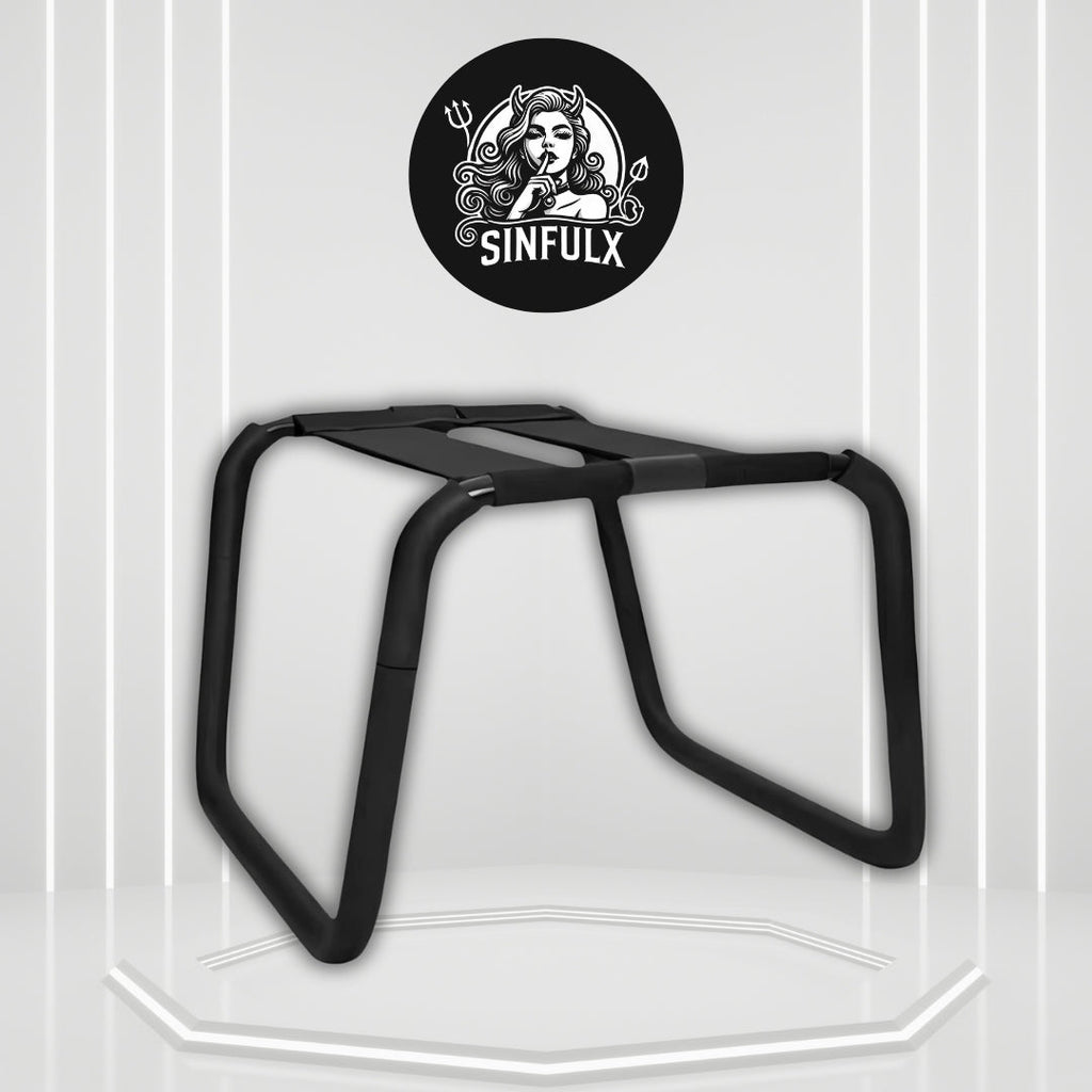 RideWave Adjustable Bouncing Sex Chair with Elastic Seat