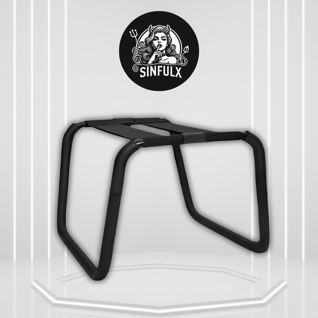 RideWave Adjustable Bouncing Sex Chair with Elastic Seat