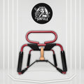 CrimsonLift Adjustable Sex Chair with Armrests & Dildo Mount
