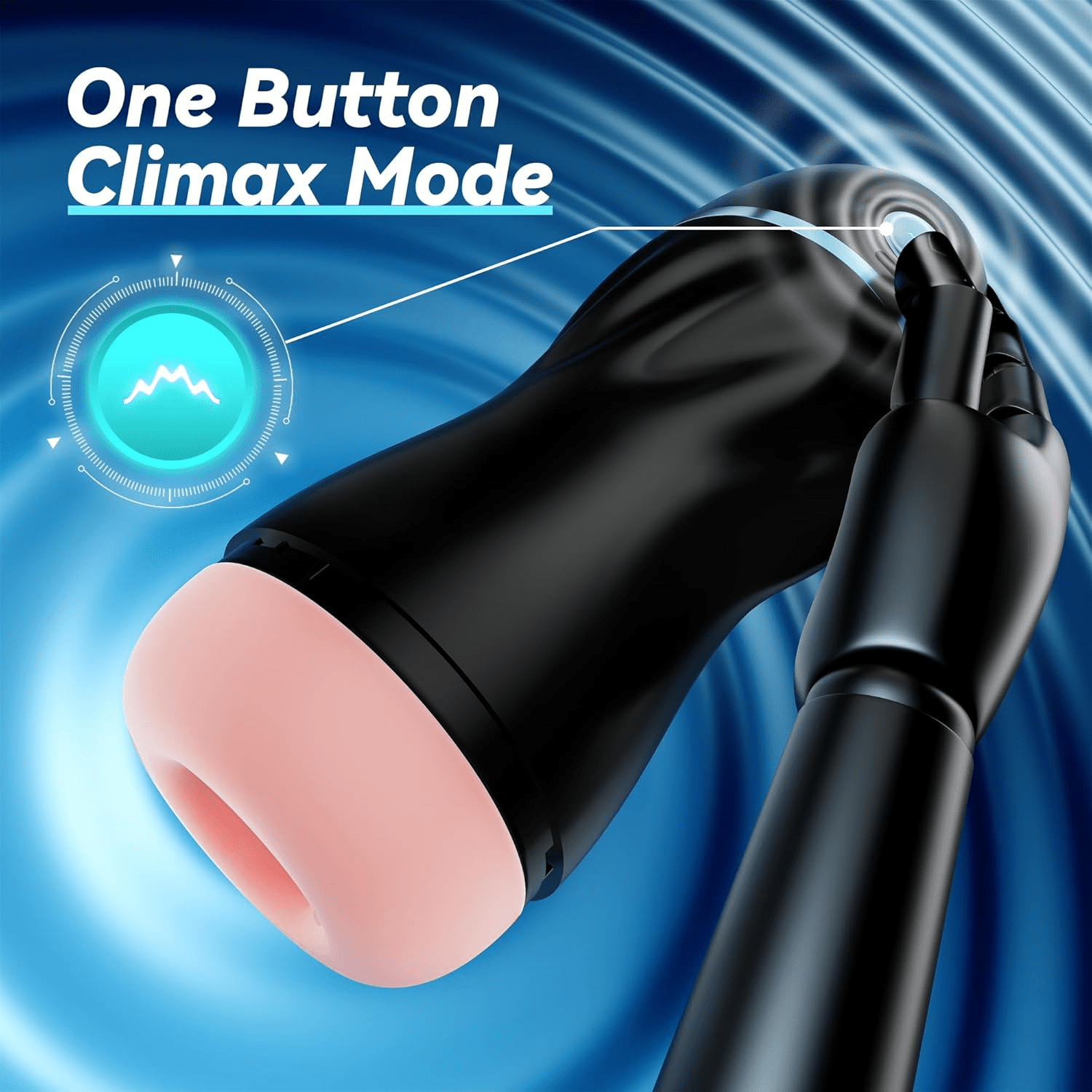 SyntraPulse AI Interactive Male Masturbator App Sync Control