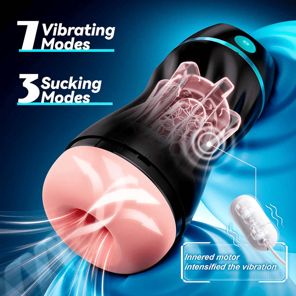 SyntraPulse AI Interactive Male Masturbator App Sync Control