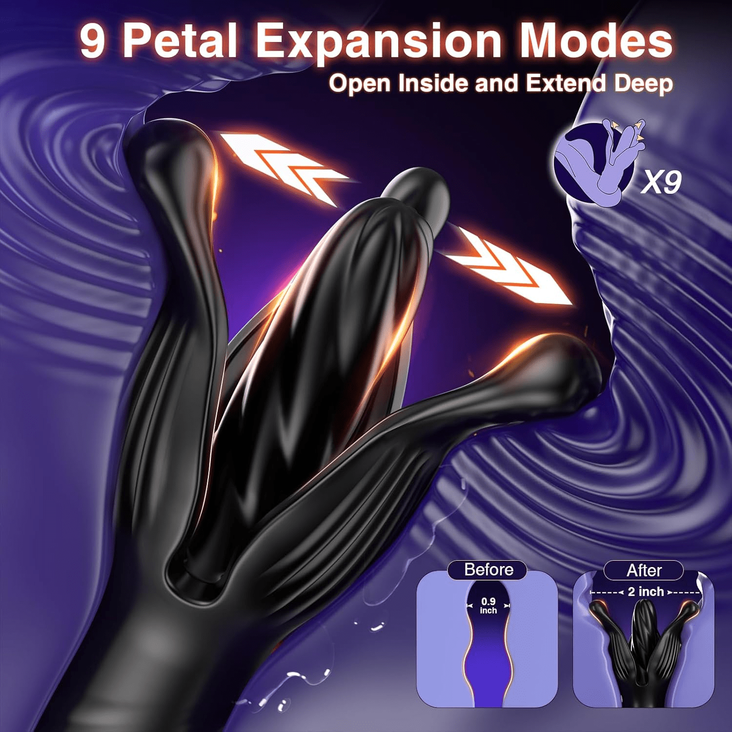 AxionCore AI Prostate Massager Butt Plug App Control