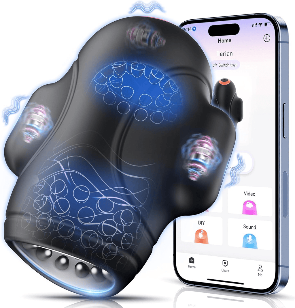 Virexion 3 Motor AI Male Masturbator 10 Vibration Modes