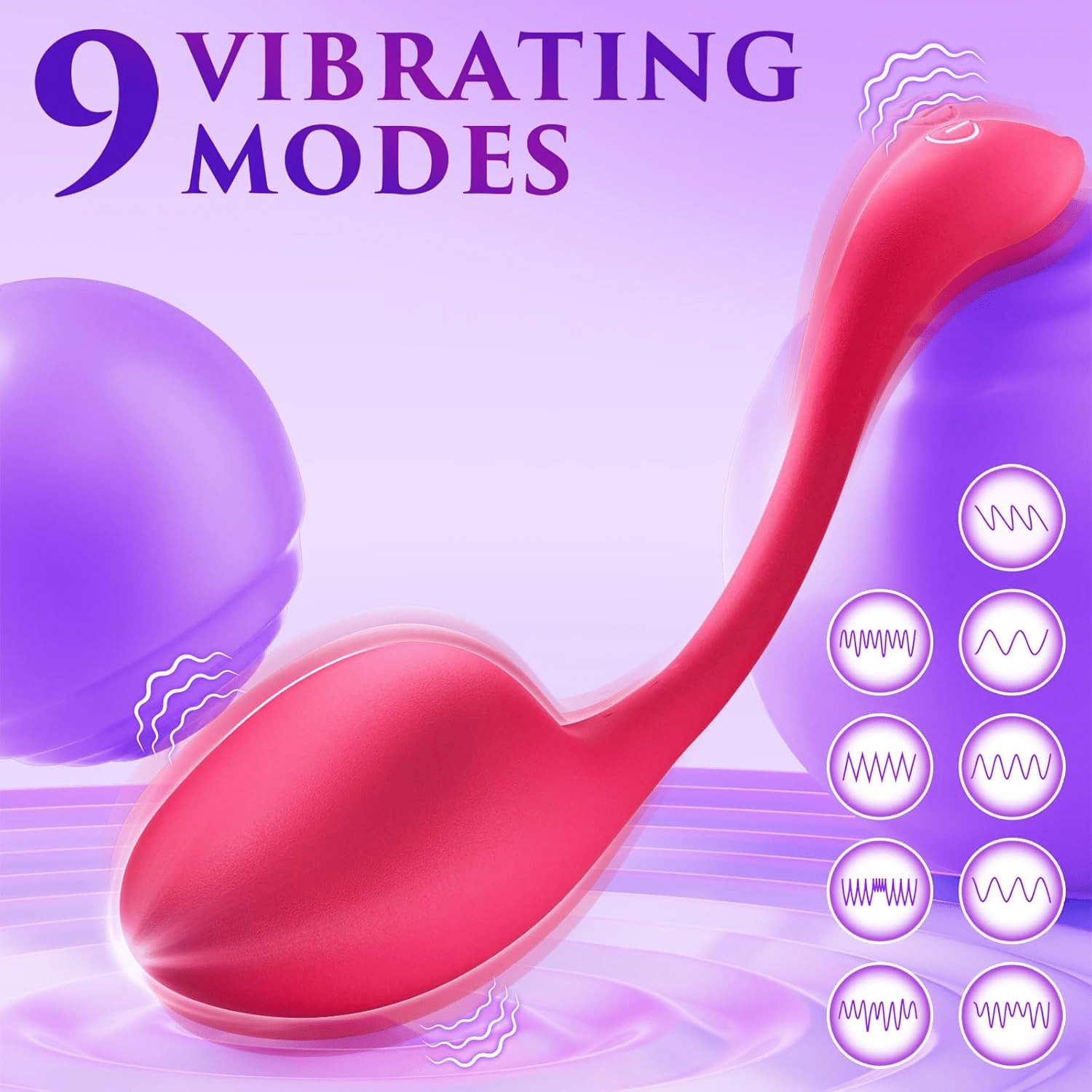 SwaniX AI Wearable Vibrator 9 Modes App Control