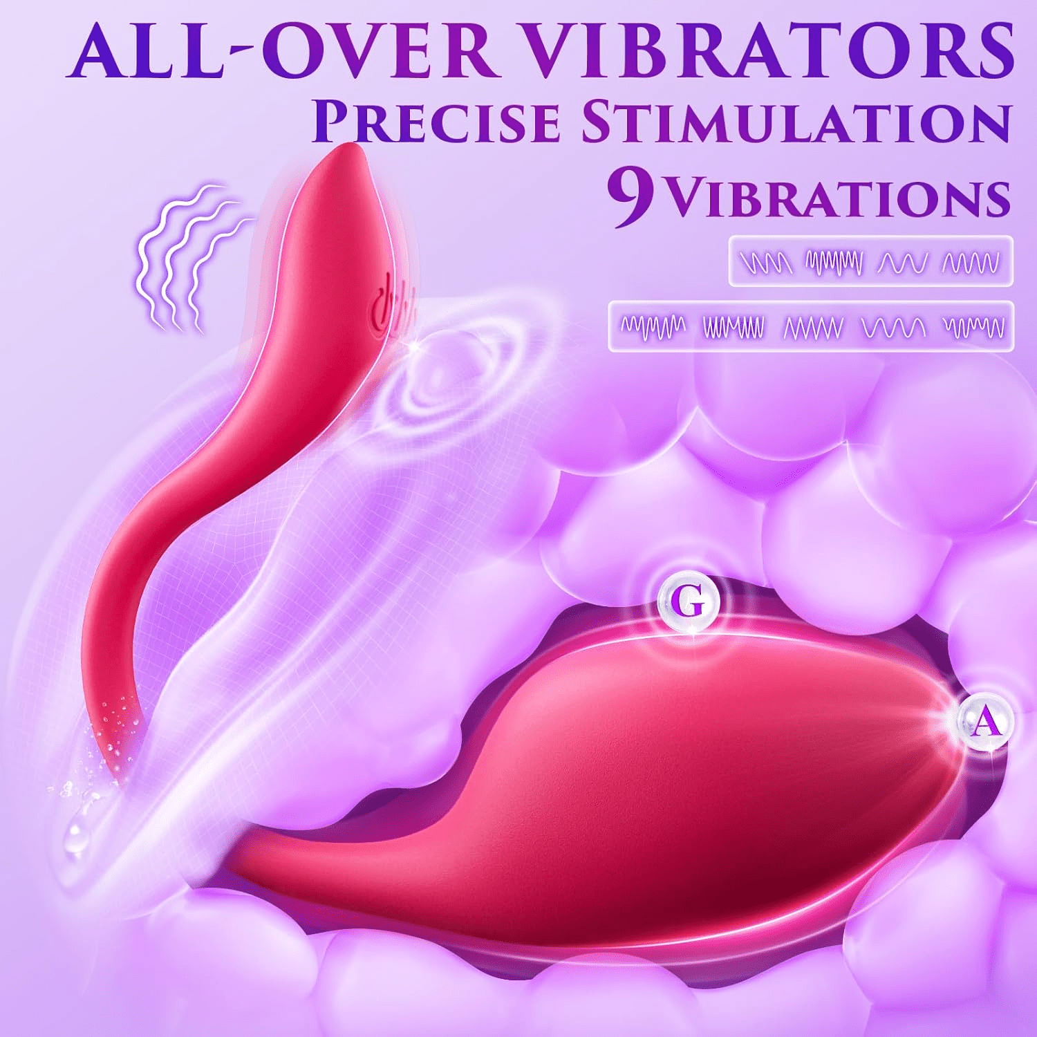 SwaniX AI Wearable Vibrator 9 Modes App Control