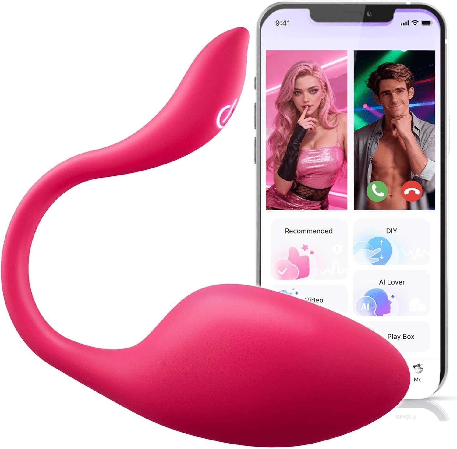 SwaniX AI Wearable Vibrator 9 Modes App Control