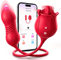 RoselleX AI Rose Thrust Vibrator 9 Lick 9 Thrust