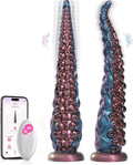KrakenyX AI Tentacle Dildo Vibrator 10 Modes App Control