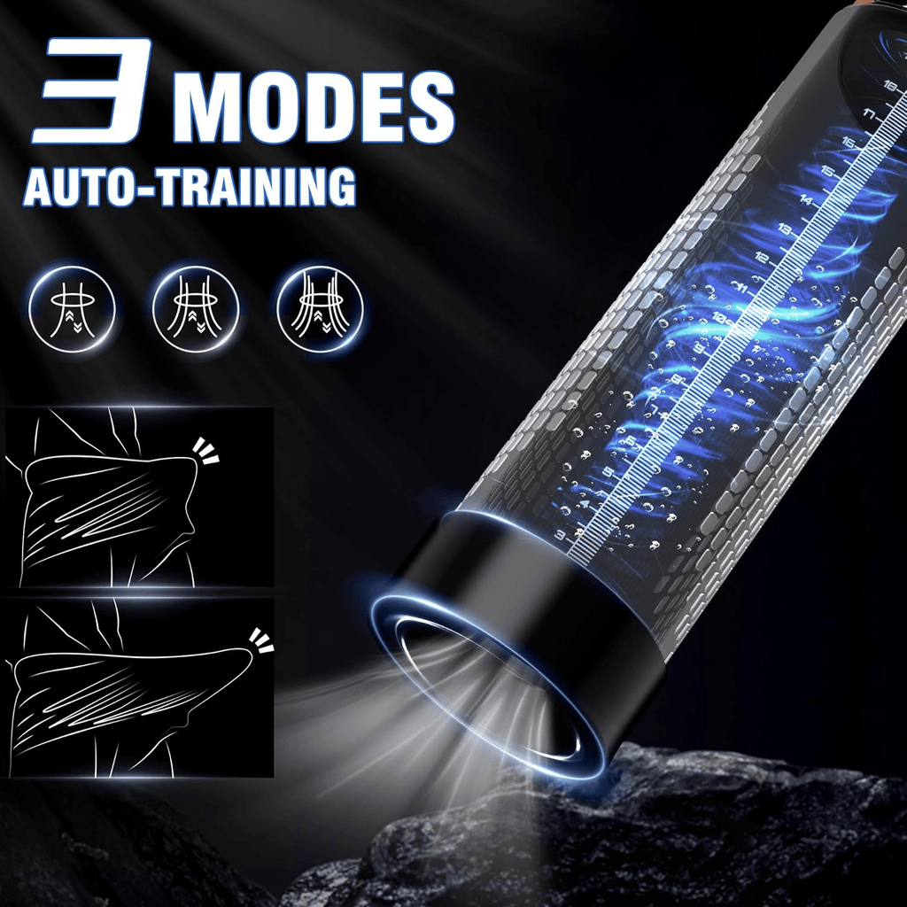 PulseVac Electric Penis Pump with Auto Modes & Suction