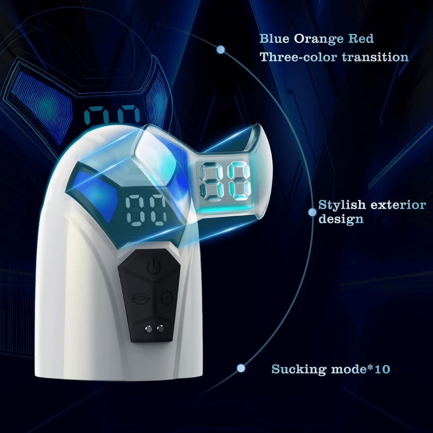 VigorFlux Electric Penis Pump 10 Modes & Powerful Suction