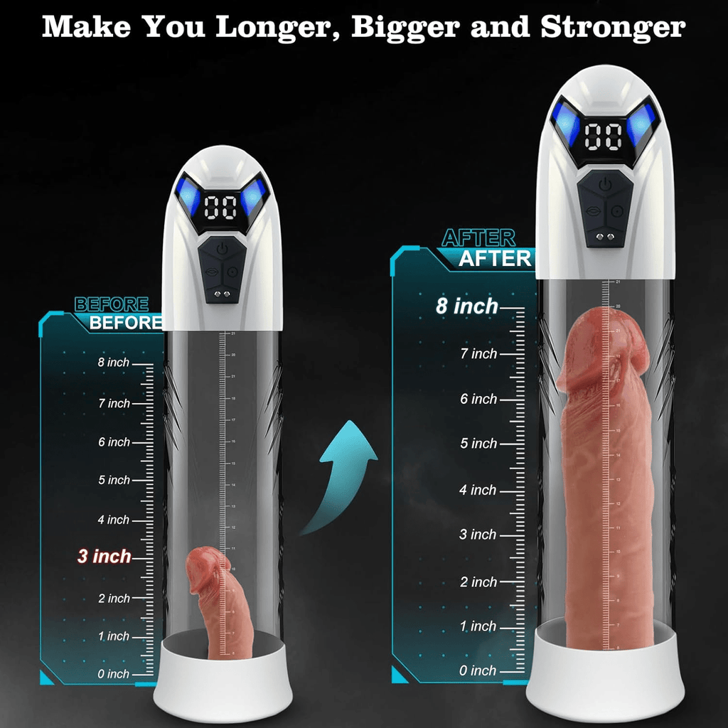 VigorFlux Electric Penis Pump 10 Modes & Powerful Suction