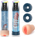 AquaBurst Penis Pump 5 Modes Burst LCD Display