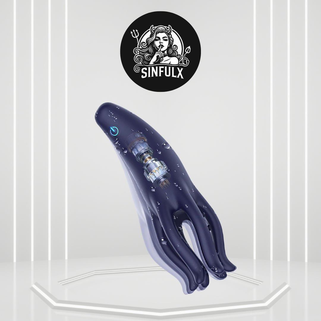 HexaWrap Tentacle Male Training Vibrator 10 Modes Sleeve