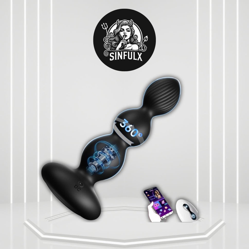 SwirlCore 360° Rotating Prostate Massager