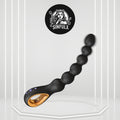SilkJiggle Rechargeable Vibrating Anal Beads Plug