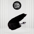 OnyxTail Small Steel Tail Butt Plug Black