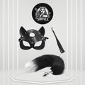FeralFox Fox Tail Plug Mask Whip BDSM Set