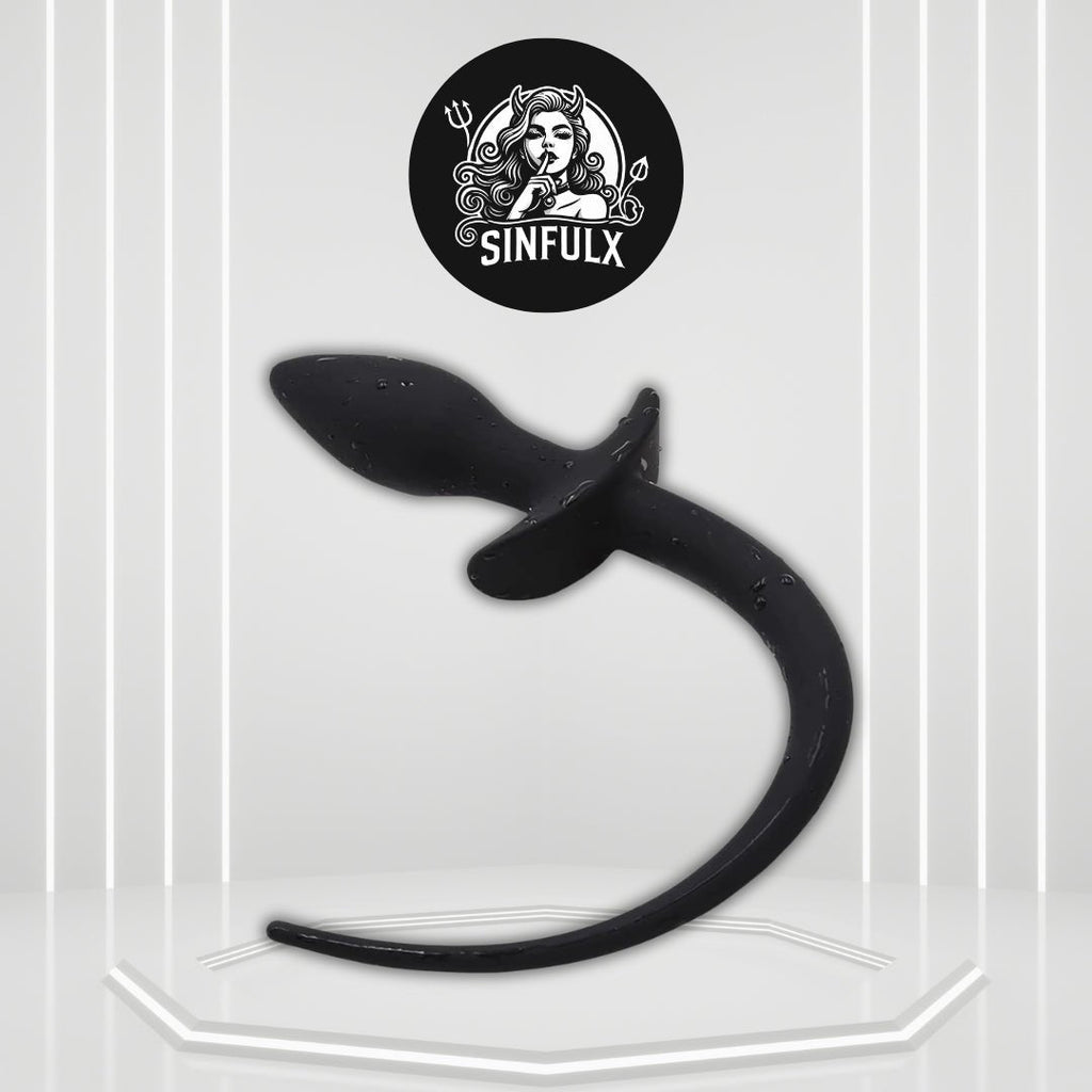 PuppyPlay Silicone Puppy Tail Butt Plug Trainer