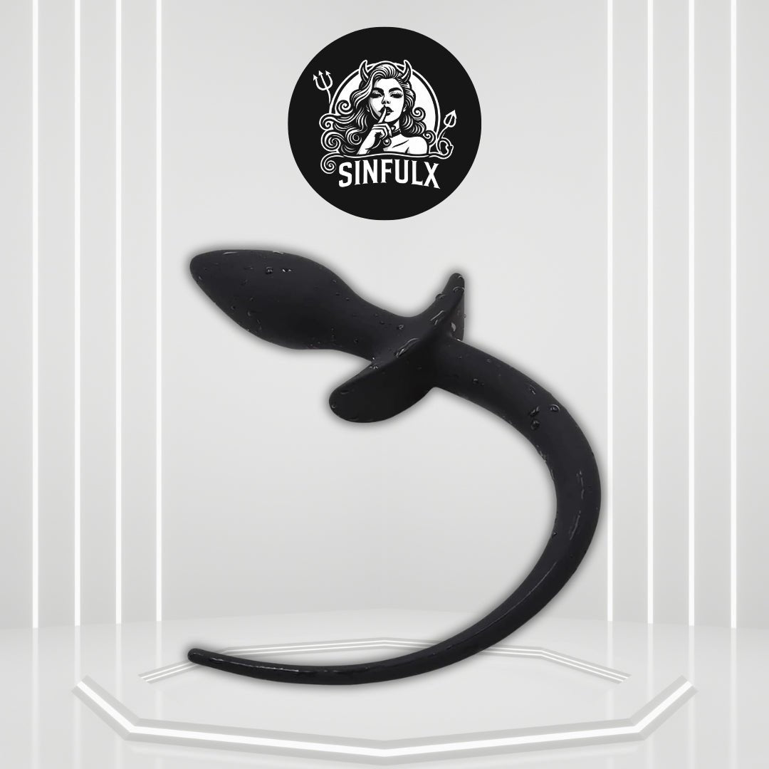 PuppyPlay Silicone Puppy Tail Butt Plug Trainer