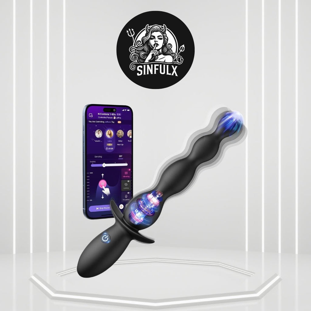 CoreWave App-Controlled Anal Beads Prostate Vibrator